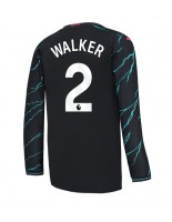 Manchester City Kyle Walker #2 Alternativní Dres 2023-24 Dlouhý Rukáv